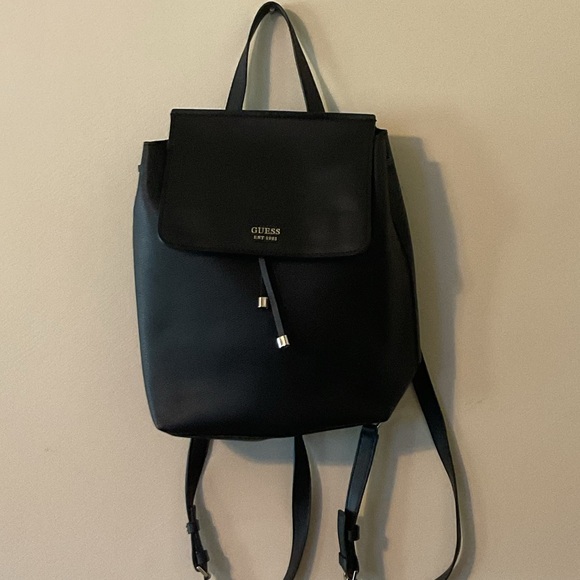Guess Black Backpack - Picture 1 of 8